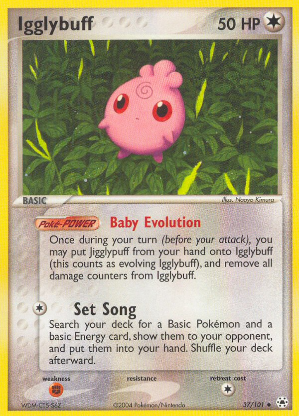 EX Hidden Legends Igglybuff #37/101